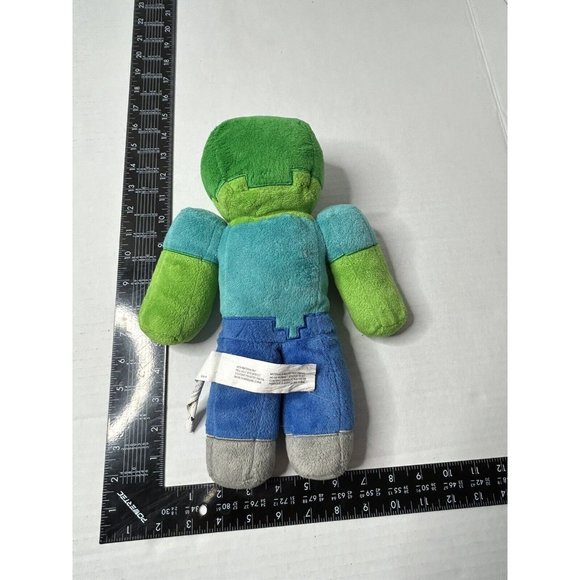 Mojang Plush Minecraft Jinx Creeper Zombie Steve Stuffed Animal - Picture 3 of 4